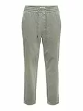 Only & Sons Herren Sweatpant ONSLINUS TAP Corduroy 0185 Pant - Tapered Fit S-XXL, Größe:L, Farbe:22029790 Castor Gray