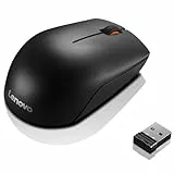 Lenovo [Maus] 300 kompakte Funkmaus, works with Chromebook (WWCB), schwarz, 32 x 56 x 98