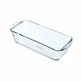 Dajar F03Z2 Pyrex Kastenform 28 cm, Glas, Transparent, 28 x 12 x 8 cm