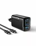 Anker USB C Ladegerät 67W, Anker 335 Hochleistungs-Netzteil mit PIQ 3.0, 3-Port Schnellladegerät, iPad ladegerät, PD Charger für iPhone 16/15 Serie, MacBook Pro, iPad, Galaxy, Pixel und mehr