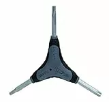 Super B Werkzeug Drei-Arm-Schlüssel, schwarz-grau, 880985, 10