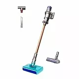 Dyson Cyclone V10 Submarine™ kabelloser Nass‑ und Trockensauger – 150 Air Watt, 60 Min Laufzeit, Hart- und Teppichboden, Kombi-Zubehör
