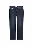 Marc O'Polo Denim Damen Jeanshose aus Bio-Baumwolle Relaxed Fit, Blau (Dark Blue Multi 26), W31/L32