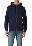 s.Oliver Sweatshirt-Jacke mit Kapuze und Logo