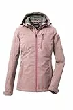 killtec Damen Softshelljacke/Outdoorjacke mit Kapuze KOS 89 WMN SFTSHLL JCKT, malve rose, 42, 39138-000