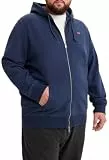 Levi's Herren Big & Tall Original Housemark Zip Up Hoodie Kapuzenpullover, Naval Academy, 1XL
