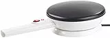Rosenstein & Söhne Crepes Maker: Kabelloser Crêpes-Maker, Anti-Haft, Temperatur-Automatik, 20 cm, 800 W (Pfannkuchen, Crepe Eisen, Waffeleisen)