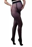 MAMSY Damen Maternity Sheer 20den Tights, Navy, L EU