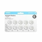 Amazon Basics CR2032 Lithium-Knopfzellenbatterie, langanhaltende Leistung, frei von Quecksilber, 3 V, 10 Stück