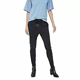 VERO MODA Damen Vmeva Mr Loose String Pants Noos Hose, Blau (Night Sky), M / 30L