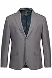 JP 1880 Herren große Größen Übergrößen Menswear L-8XL Sakko, Business, FLEXNAMIC®, Baukasten Keos, bis Gr. 72/36 stahlgrau 66 815535100-66