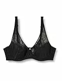 Dagi Women's Black Underwire Fixed Strap Bra, Black,85C