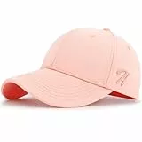 HASAGEI Baseball Cap Herren Damen 100% Baumwolle Basecap Verstellbar Baseball Kappe Reine Farbe Baseboard Baseballkappe für Tennis Golf Reisen Geschenkidee