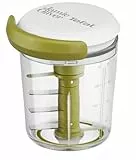 Jamie Oliver by Tefal K16441 Jamie Oliver Chop & Shaker | ohne Strom | Fassungsvermögen: 450 ml | Multizerkleinerer | Universalzerkleinerer für Gemüse, Obst, Zwiebeln, Nüsse, Knoblauch | weiß/grün