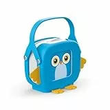 tigermedia tigerbox MINI Starterset Kalli Kauz, Streaming-Hörbox für Kinder mit Tragehülle, Lautstärkebegrenzung, Stereo, Einstellrad, Farbe blau, inkl. 4 Wochen tigertones Zugang