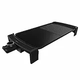 Cecotec Elektrische Grillplatte Tasty&Grill 3000 BlackWater MixGrill 2600 W, Antihaftbeschichtung, gemischte Oberfläche, einstellbarer Thermostat, spülmaschinenfest