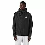 Helly Hansen Herren Seven J Regenjacke, Schwarz, 2XL