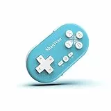 ShanWan Bluetooth-Gamepad, Mini-Wireless-Controller für Switch, Windows, Android, iOS und PS 4 (Blau)