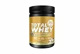 GoldNutrition® Total Whey Molkenproteinpulver - Whey-Konzentrat & -Isolat - 800g Eiweißpulver für Sport & Ernährung, Vanille