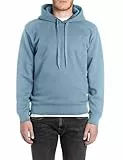 Replay Herren M3103 Kapuzenpullover, 388 Steel Blue, XL