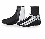 XLC Cyclebooties BO-A03 Überziehschuh, schwarz/Weiß, 45/46