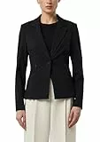 Comma Taillierter Blazer aus weichem Jersey mit Reißverschlusstaschen