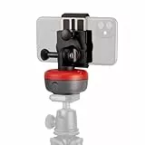 JOBY Spin Handy-Halterungskit, mit Elektronischem Bluetooth-Stativkopf, Handyhalterung – Motion Control, Motorisierter Handy-Slider, Panorama, Vlogging, Content-Erstellung, Zeitraffer, App-Steuerung