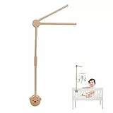 let's make Baby Mobile Kleiderbügel Mobile Bettglocke Halter 27 Zoll Holz DIY Bär Krippe Mobile Arm Buche Halter Geeignet zum Aufhängen Baby Kinderzimmer Mobiles