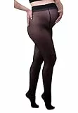 Mamsy Damen Maternity Sheer 20den Tights, Schwarz, XL EU