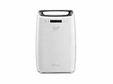 De'Longhi AriaDry DEXD216RF Mehrzweck-Luftentfeuchter, entfernt Feuchtigkeit zu Hause mit Filtration mit 3 Aktionen, Trocknungsfunktion, Luftbefeuchtung 16 l/Tag, R290, abnehmbarer Wassertank, Schwarz