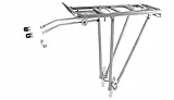 M-Wave Alu-Gepäckträger, screw on II A, für 24/26/28', silber