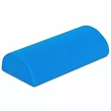 ProsourceFit Flex Foam Rollers for Muscle Massage, Physical Therapy, Core & Balance Exercises Stabilization, Blue 12x3