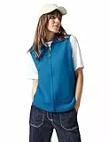 CECIL Damen B253834 Ärmellose Strickjacke, Dynamic Aqua Melange, M EU