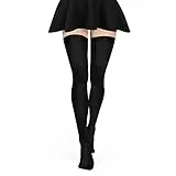 Yolev Damen Overknee Strümpfe 80cm Kniestrümpfe Lange Warme Hohe Socken Damen Mädchen Oberschenkelsocken