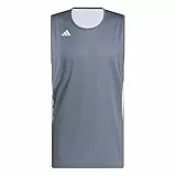 adidas Herren M Everyday Pro Bball Jersey Shirt, Team Onix/White, L