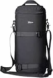 Nicama LB3 Deluxe Objektivtasche für Canon EF 100-400mm 100-500 70-200 180mm RF 600 Tamron SP 70-300mm FE 90mm Nikon AF-S 70-200mm und mehr, mit Reißverschluss
