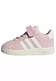 Adidas Unisex Baby Grand Court 00s Shoes Infants, Clear Pink/Off White/Gold Metallic, 23 EU