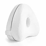 ZIQFYXON Kniekissen für Seitenschläfer – Ergonomisches Beinkissen aus Memory Foam, Kniekissen zum Schlafen für Beine, Hüfte & Rücken, Atmungsaktiver Bezug, Abnehmbar & Waschbar
