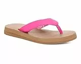 Sanuk Yoga Mat II | Flip Flops for Women | Yoga Sandals For Women | Women's Beach Sandals | Memory Foam Footbed, Phlox Pink, 39 EU