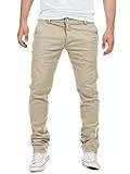 Yazubi - Herren Chino Hose Dustin - Chinohose Für Männer - Baumwoll Hosen, Beige (Plaza Taupe 161105), W32/L30