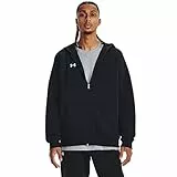 Under Armour Herren UA Rival Fleece FZ Hoodie, Fleece Zip Up Hoodie, weich gebürsteter Herren Pullover mit durchgehendem Reißverschluss