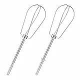 2er-Pack Aufsätze für Handmixer W10490648, Handmixer-Rührbesen aus Edelstahl für Elektrische Mixerteile von KitchenAid KHM2B AP5644233 PS4082859 Teil