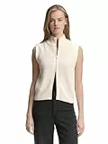 TOM TAILOR Denim Damen 1047887 Pullunder Cardigan, 10332-Off White, M