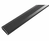 my wall HZ2-1,1L Kabelkanal mit patentiertem Klapp- und Klickverschluss - Kabel Organizer für EIN aufgeräumtes Zuhause oder Büro, Aluminium, 60 mm breit, schneller Zugang zu den Kabeln