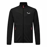 Salewa Puez Cammino Polarlite Fleece Jacke Herren, Schwarz, L