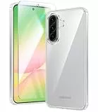 FNTCASE für Samsung Galaxy A56-5G Hülle: Galaxy A56 5G Handyhülle Militär Fallschutz Anti Vergilbung Handyhülle - Robuste langlebige stoßfeste Schutzhülle Transparente Fälle - 6,7 Zoll (Klar)