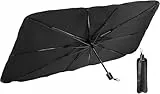 Sonnenschutz Auto Frontscheibe Innen,Sonnenschirm Auto,Windschutzscheibe Sonnenschutz Geeignet für die Meisten Modelle （75cm*135cm）