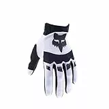 Fox Racing Dirtpaw Glove - Gepolsterte Knöchel, gepolsterte Handfläche, hoher Komfort, verstellbare Passform, maximale Beweglichkeit, langlebige Materialien für MX & Offroad, Farbe: White, Größe: L