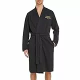 Tommy Hilfiger Herren Hw Bathrobe UM0UM02990 Bademäntel, Grau (Dark Grey Ht), XL