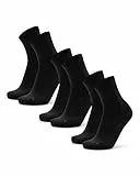 DANISH ENDURANCE Expert Pro Sportsocken, Halbhohe Trainingssocken, Funktionssocken, Schweißableitend & Atmungsaktiv, Unisex, Damen & Herren, 3 oder 5 Paar